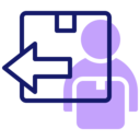 shipping and delivery,box,arrow,change,return,package,return box